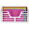 Officemate Magnet Plus Magnético, bolsillo utilitario, blanco (92541) 3 x