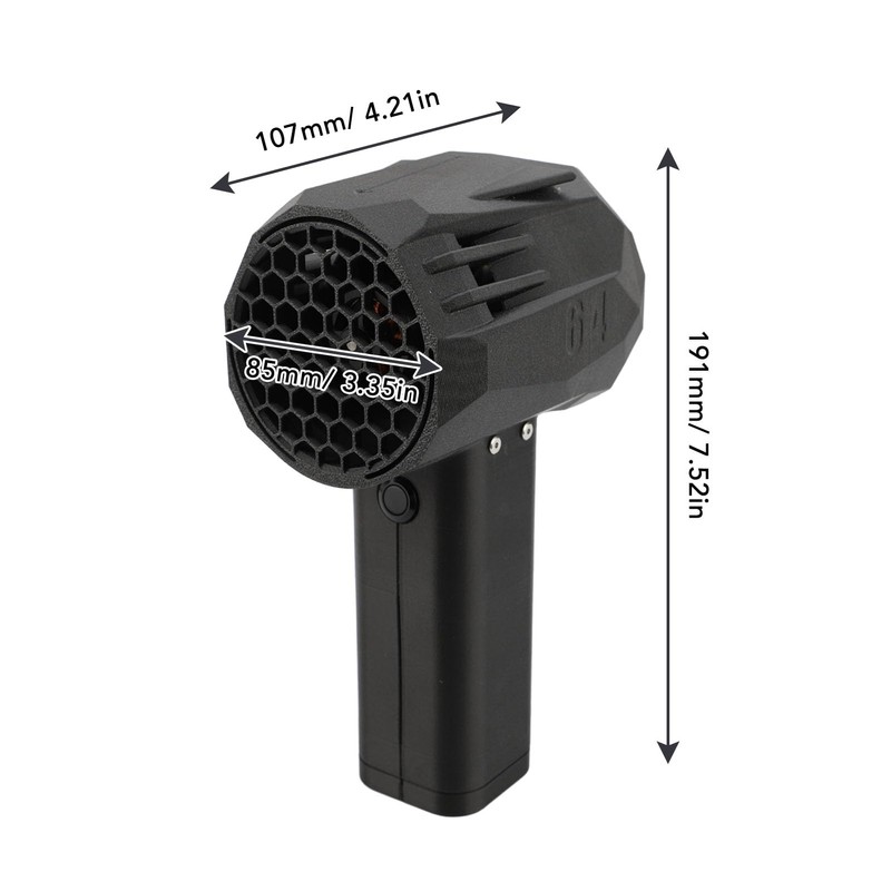 Hand Held Jet Dryer Blower Fan, Electric Air Duster Violent