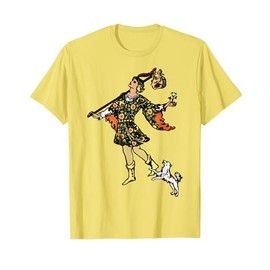 The Fool Major Arcana Tarot Card | Mystical Witchy Art T-Shirt