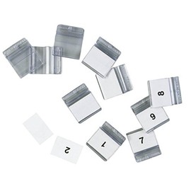 DURABLE Hunke &Jochheim tabs for display ® Sherpa Display Panels, 23 MM, transparent