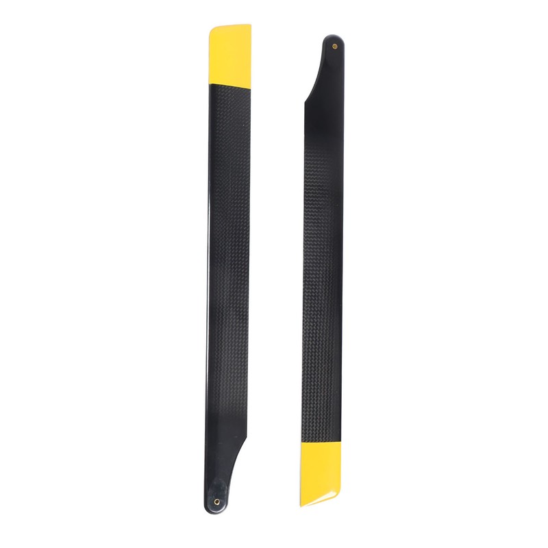 2PCS RC Helicopter Main Rotor Blade Efficient Power Conversion Low