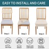 smiry Dining Chair Seat Covers, Jacquard Dining Chair Seat Protectors,