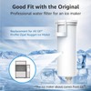 Replacement for GE® Opal Nugget Ice Maker Water Filter, NSF