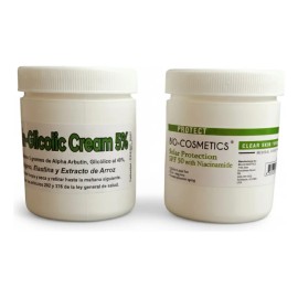Crema Arbutina Desmanchadora + Bloqueador Solar Niacinamida