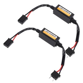 2pcs H7 LED Headlight Decoder Waterproof Plug and Play Anti Flicker Canbus Error Decoder