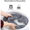 NGETC Thick Warm Cushioned Toilet Seat Cover | Stick-On Washable
