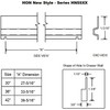 Alera Replacement Lateral File Bars (2/per Set) (for a 36"