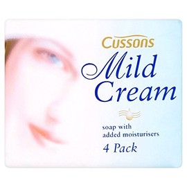 Cussons Mild Cream Soap Bar - Original (4x90g) - Pack of 6