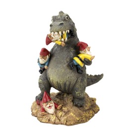 BigMouth Inc Godzilla Garden Gnome Statue, Outdoor Lawn & Yard Monster Figurine Sculpture Decorations, Funny Housewarming Gag Gift