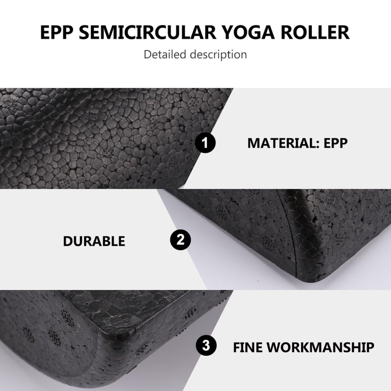 KOMBIUDA 2pcs Yoga Roller Durable Muscle Massager Column for Physical