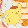 Sanrio 879266 Message Card, Transparent Card, Pom Pom Pudding, CL3-6