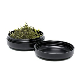 Premium Aluminum Smell Proof Container for Travel - Mini Sturdy Storage Jar, Locks in Smelly Odor, Airtight & Waterproof, Portable, Pocket-Sized