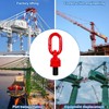 Eye Bolt Ring, Rotating Ring Bolt Alloy Steel 360° Rotatable
