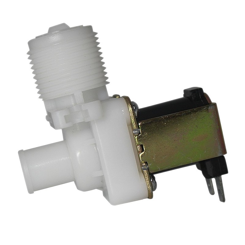Plastic 3/4" Water Inlet Feed Solenoid Valve AC 220V Normally