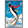 Tin Sign 20 x 30 cm Curved Holiday Poster Stoos