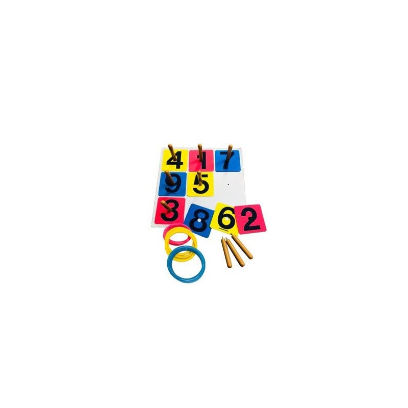 FIELD GEAR Ring Toss Game for Recreation Color Ring Toss