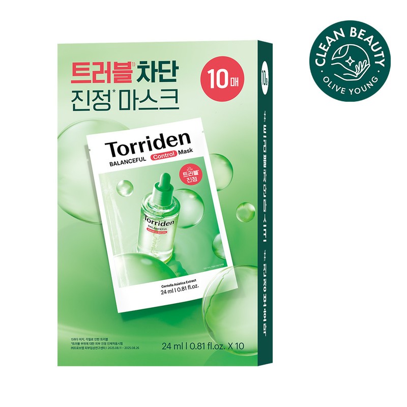 Torriden Balanceful Cica Control Mask Sheet 10ea - Torriden Balanceful