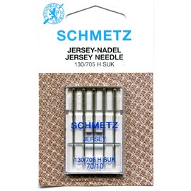 Schmetz Jersey/Ballpoint Needle Range (Packs of 5) - Various Sizes (70/10 (Finest))