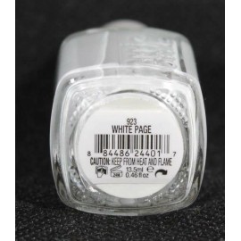 Essie Silk Water Color Nail Lacquer # 923 White Page  (White)  FSB   Free S&H