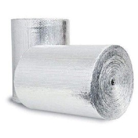 Reflective Foil Insulation Spiral Duct Pipe Wrap Double Bubble 6x25 R8 Premium