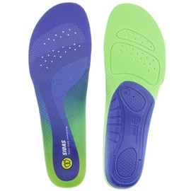 SIDAS Comfort 3D 2017 312576103 Insole, Blue x Green, 9.8 - 10.4 inches (25 - 26.5 cm)