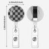 IAMRAVER 2 Pack Retractable Badge Holders Cute Badge Reel Badge