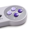 2.4GHz Wireless SNES Controller Gamepad + USB Receiver Compatible with