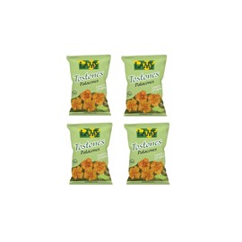 Patacones 4oz Regular, Con Limon y Con Ajo (Patacones Con Limon 4oz 4 Pack, 4 oz)