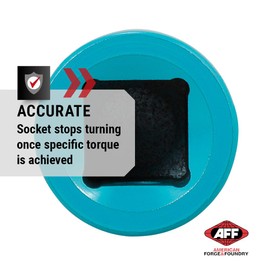 AFF Torque Limiting Extension, 1/2" Drive, 150 ft/lbs, Turquoise, 40150