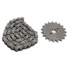 428 19T 17mm Sprocket with 428 60 Links Chain Steel
