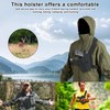 Universal Chest Holster for Pistols, Shoulder Holster for Hiking, Camping,