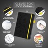 Clever Fox Food Journal - Daily Food Diary, Meal Planner