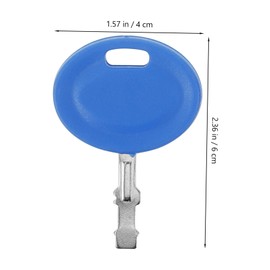 iplusmile 4pcs Lawn Mower Ignition Keys Compatible Replacement Keys for Riding Mower Accessories Durable Construction User-Friendly Design for Various Models
