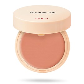 Pupa Milano Wonder Me Blush, 008 So Cozy, Matt, 0.141 oz - Smooth Texture - Blends Easily - No Powdery Effect - Talc-Free - Paraben-Free - Enriched with Hyaluronic Acid - Powder Make Up