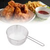 Frying Basket Stainless Steel Long Handle Reusable Rust Resistant Fry