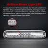DimFlux Third Brake Light LED High Mount Stop Light Compatible
