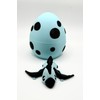 3D Printed Dinosaur Egg and Flexible Fidget Pterodactyl Inside in