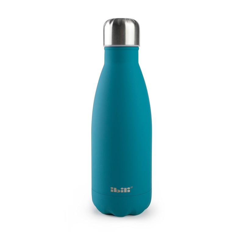 IBILI - Double Wall Colorful 350ml 18/10 Stainless Steel Reusable
