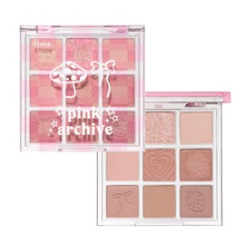 ETUDE Play Color Eyes My Fave Archive 9 Color Palette Glitter Shimmer Matte Christmas Coffret Pink