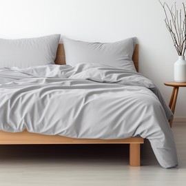 Hausfelder® Microfibre Bed Linen 155 x 220 cm, Breathable Duvet Cover 155 x 220 cm and Pillow 80 x 80 cm, Light and Super Soft, Ökotex Made in Green