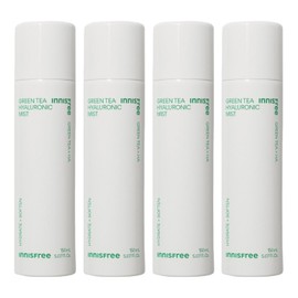 [Vegan Beauty] Innisfree Green Tea Hyaluronic Acid Mist, 150ml, 4 pieces / [비건뷰티] 이니스프리 그린티 히알루론산 미스트, 150ml, 4개