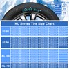 Snow Chains for Car, SUV, Pickup, Truck, Adjustable Portable tire