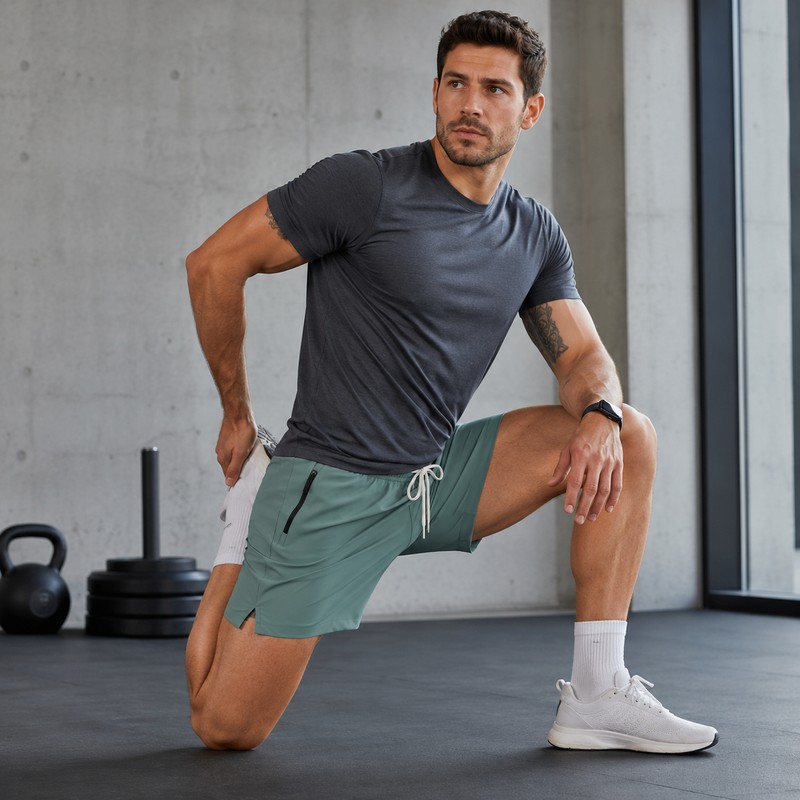 Men’s Quick-Dry Running Shorts for Training – Lightweight Athletic Shorts