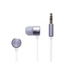 NAGAOKA P908SV Wired Earbuds for High Resolution Sound Sources, Silver