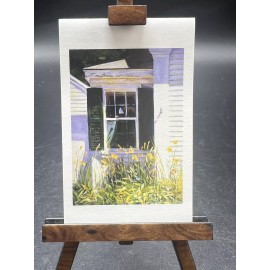 bayview press dollhouse artwork print - 1:12 artwork - dollhouse Beach House