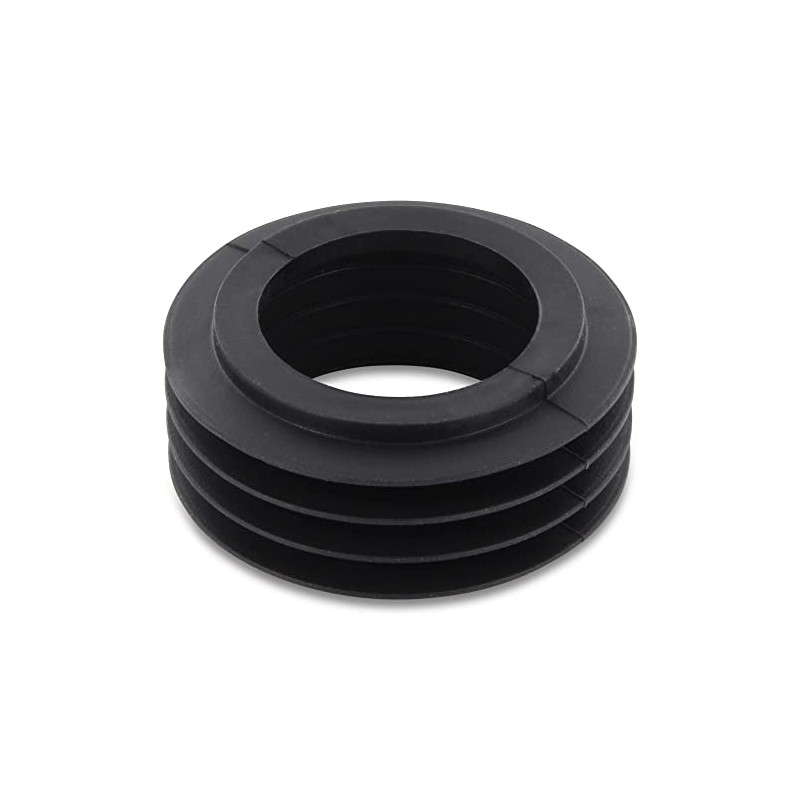 DEKAROX Flush Pipe Connector Rubber Sleeve Inner Diameter 37/44 mm