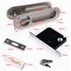 Hoconnie Pocket Door Handle with Key Sliding Door Lock Keyed