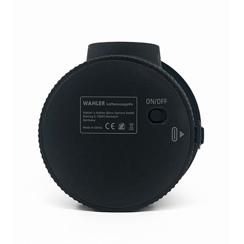 WAHLER® Coffee Scales #4 I Container Scales I Portafilter Compatible