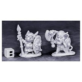 Reaper Miniatures Two Viking Mouslings Miniature 25mm Heroic Scale Dark Heaven Bones