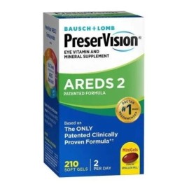 Bausch Lomb Preservision Areds2 210 Unidades Suplemento De Vitaminas Para Ojos